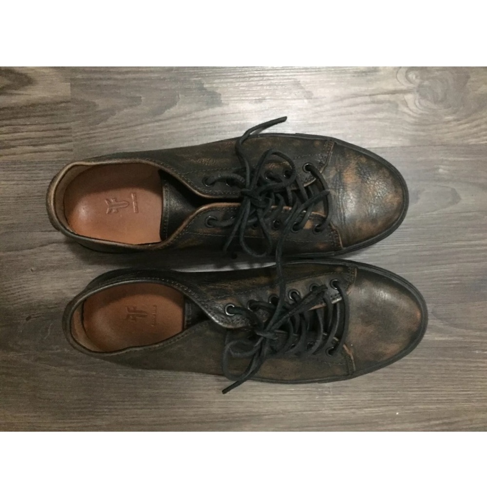 Frye Brett Low Men’s Leather Sneaker - Picture 3 of 4